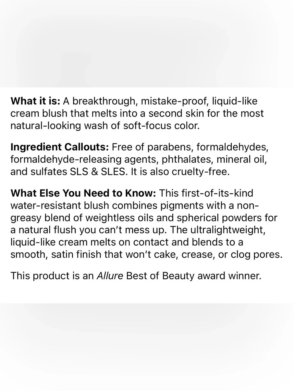 🌸 Rare Beauty Stay Vulnerable Melting Blush - Nearly Berry